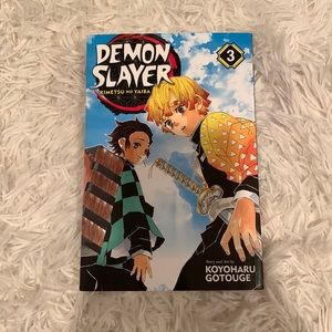 Demon slayer manga, volume three